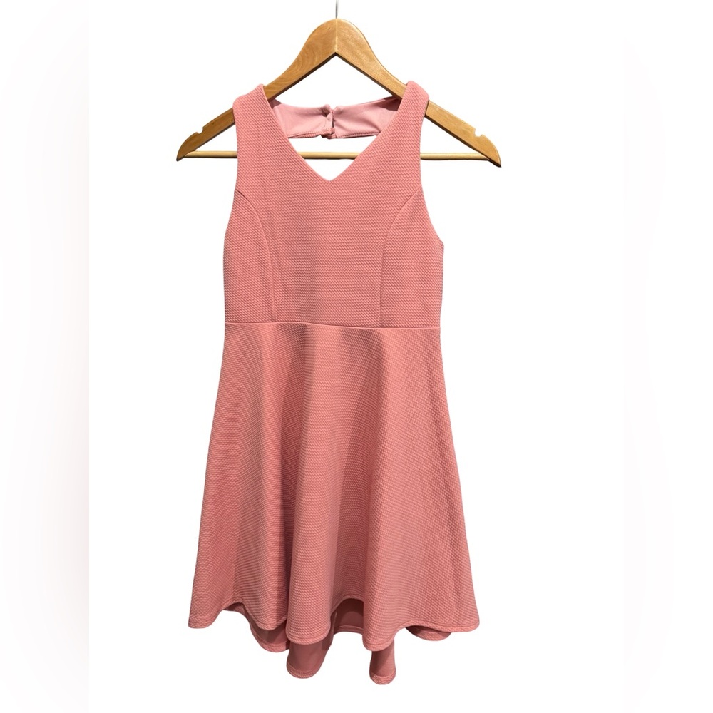 Chenault Pink Sleeveless Casual Dress for Kids
